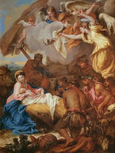 Paimenten palvonta c. 1659 tekijältä Giovanni Benedetto Castiglione